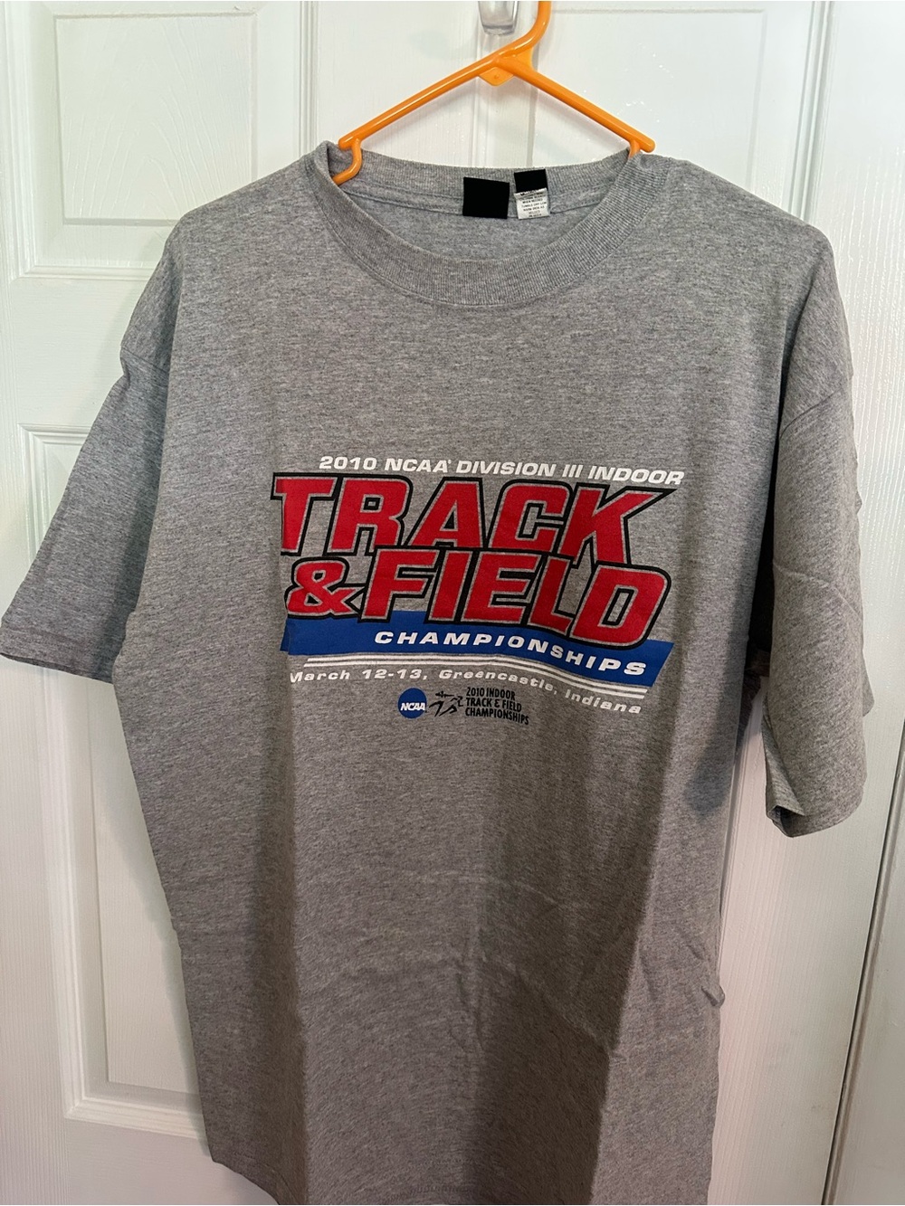 2010 NCAA Track & Field Championships Gray Tee